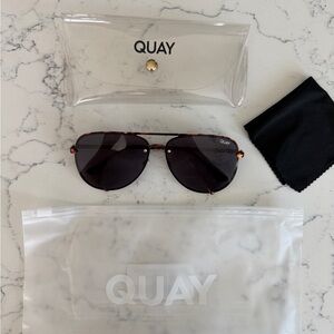 Quay Australia Tortoise Shell Sunglasses